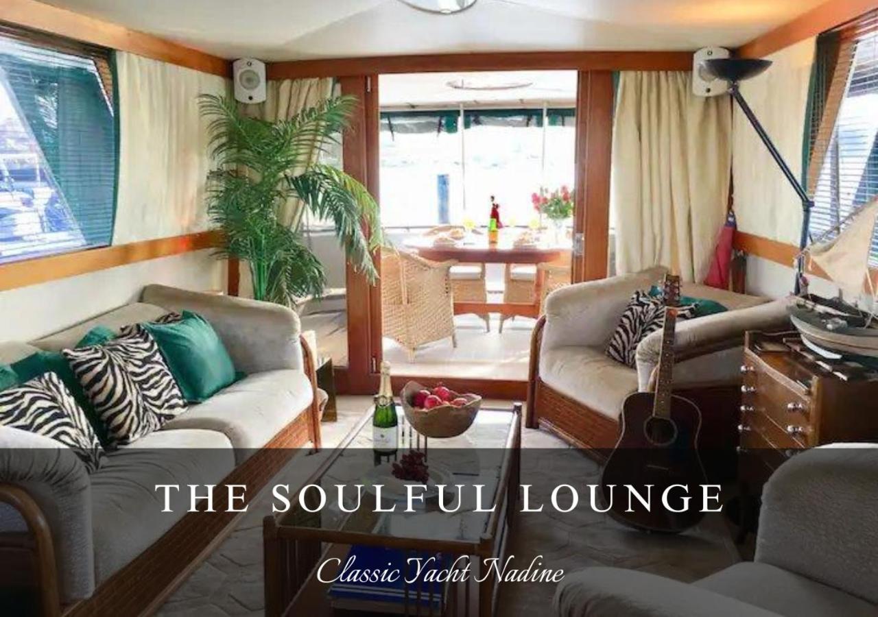 Classic Yacht Nadine In Poole Harbour, Dorset, With A Hot Tub Jacuzzi Buitenkant foto